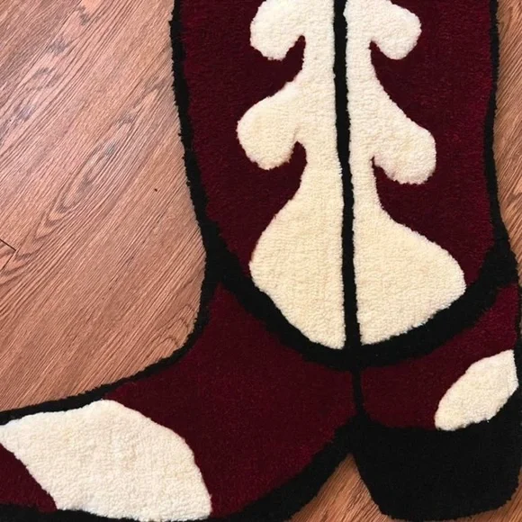 Cowboy Boot Rug - Picture 2 of 2